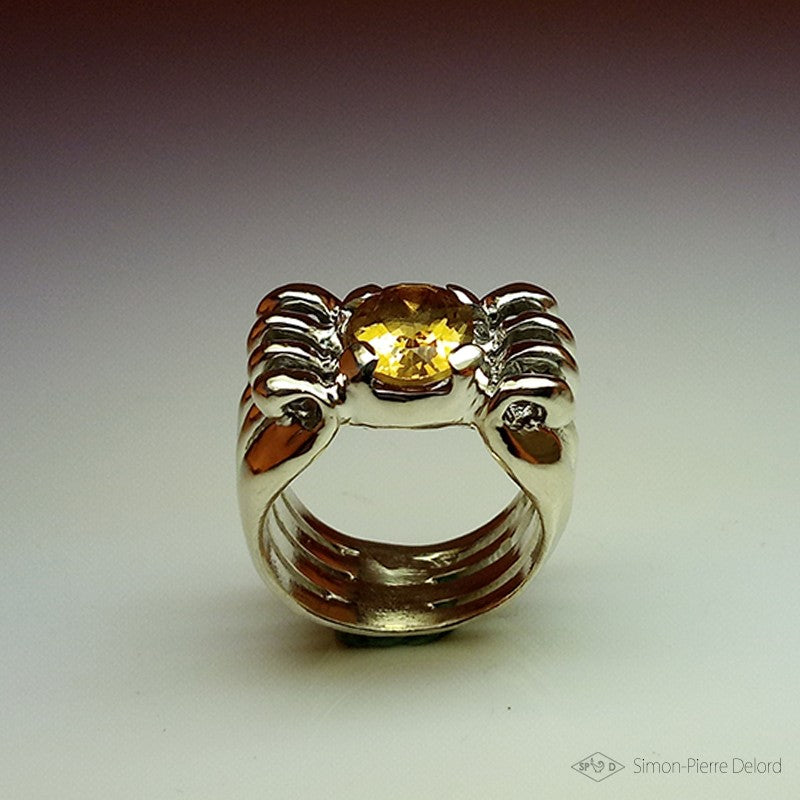Bague "Reflet d'Or"