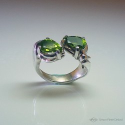 "Vegetal Apogy", High Jewelry Ring, Peridot, 2020 Collection, Sp Delord
