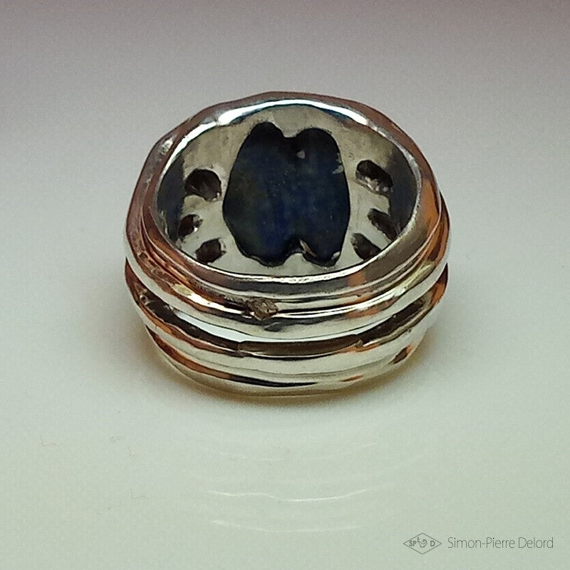 Bague "Scarabée Bleu"