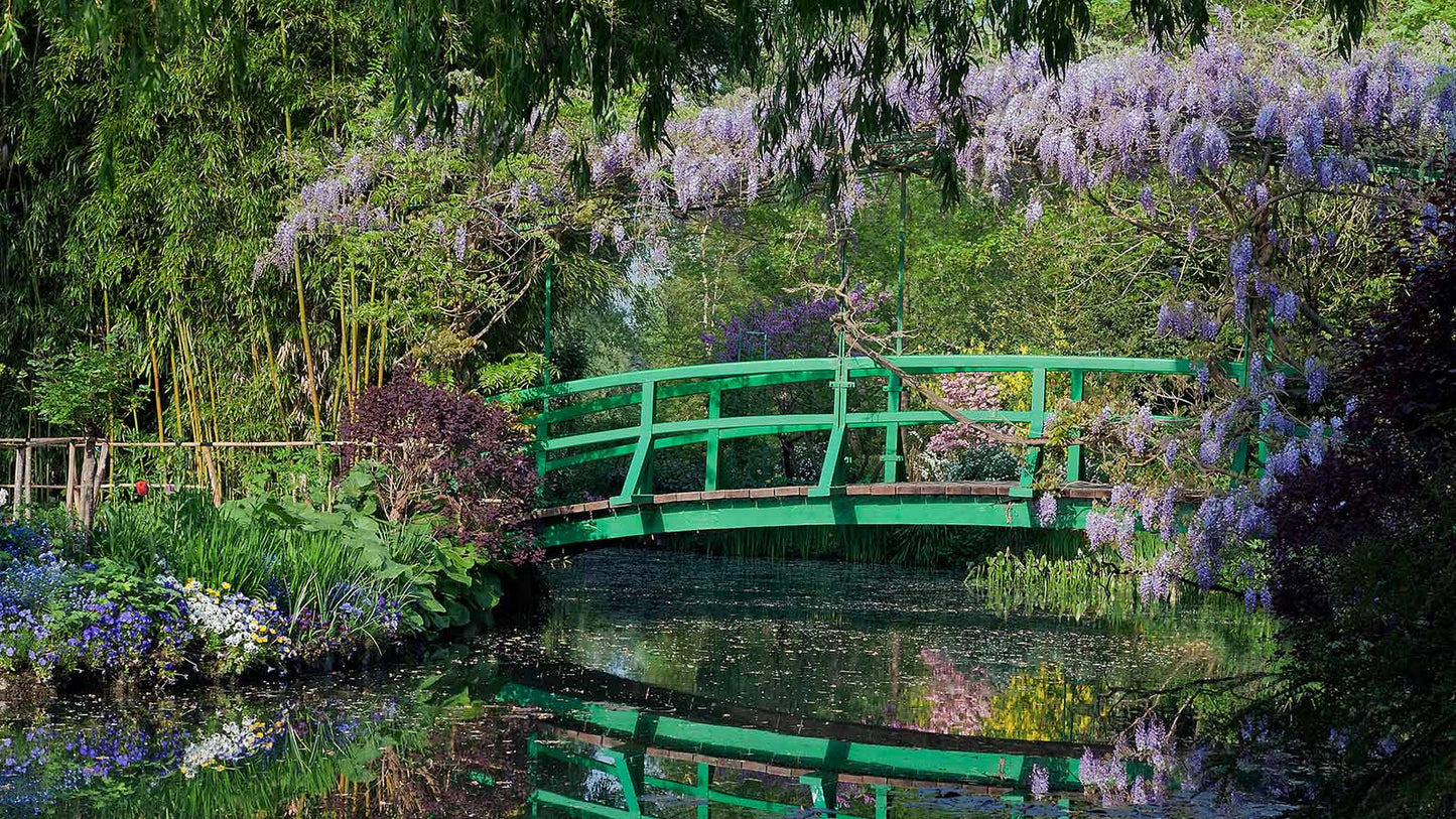 Montre Joaillière : "Le Jardin de Giverny" / Pièce Unique