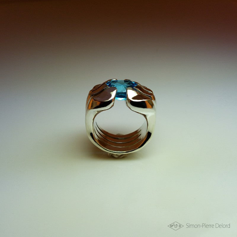 Bague "Lac Suspendu"