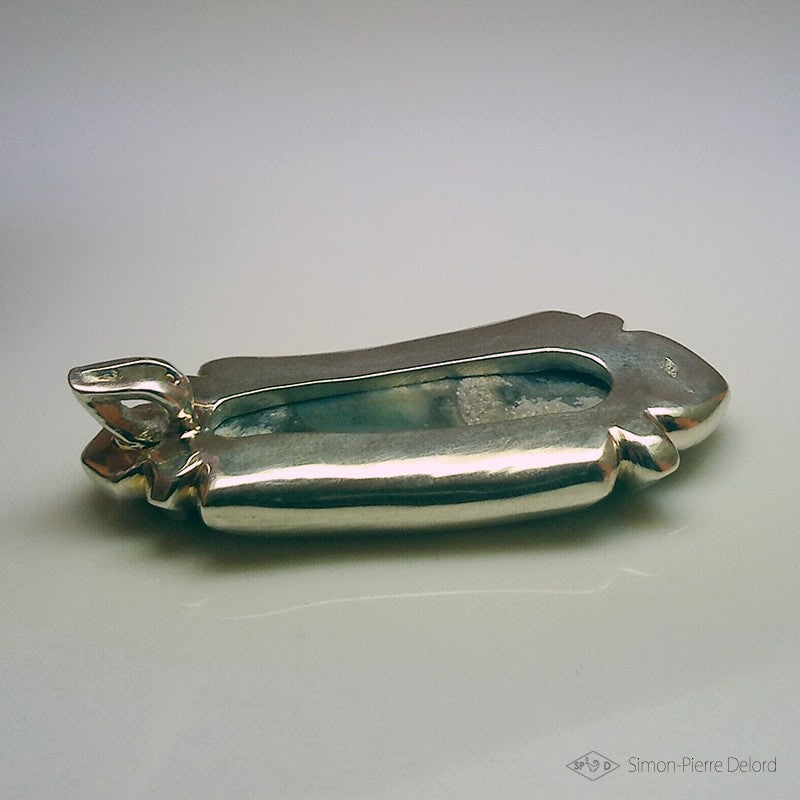 Pendentif "Rivage Opalescent"