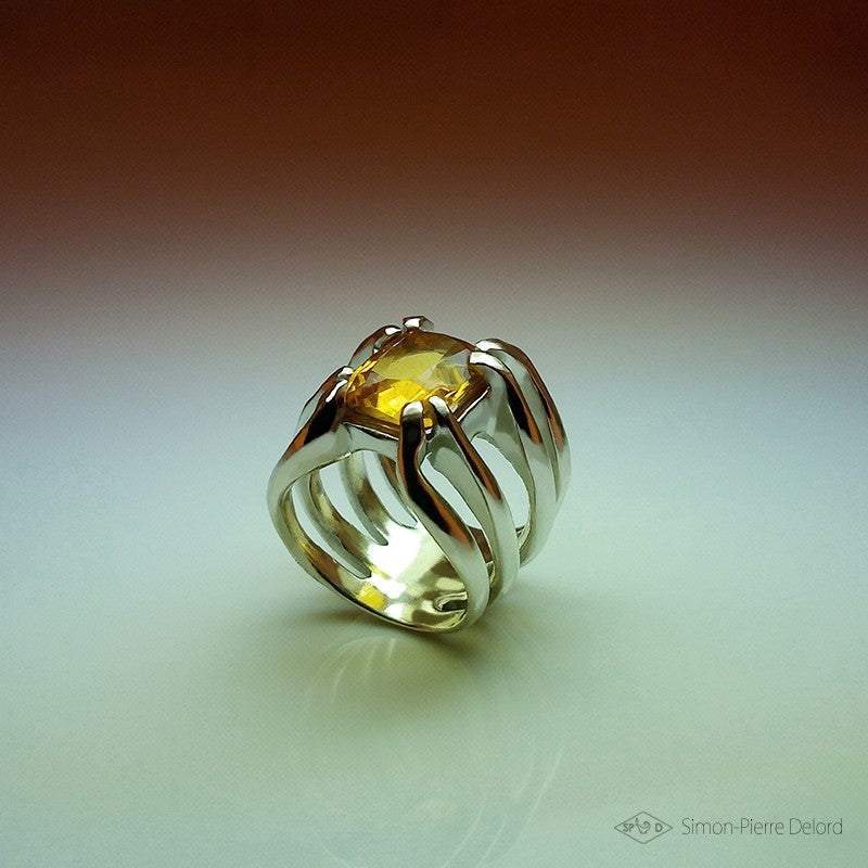 Bague "Cœur d'Étoile"