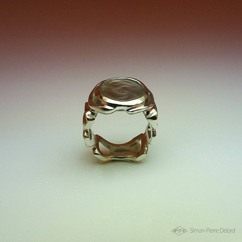 “Pensive” ring