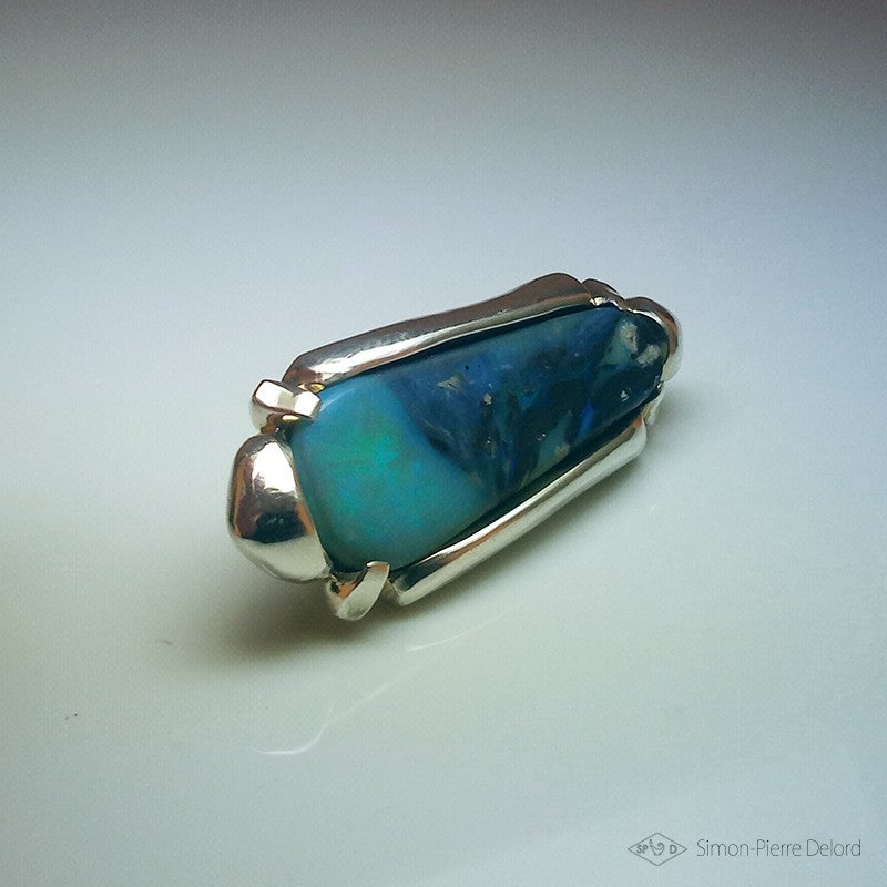 Pendentif "Rivage Opalescent"