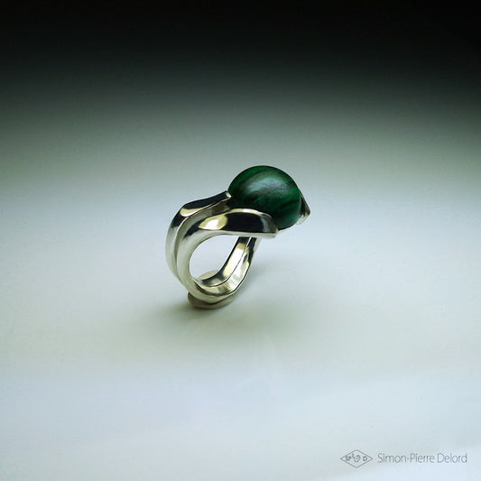 Bague "Planète Verte"