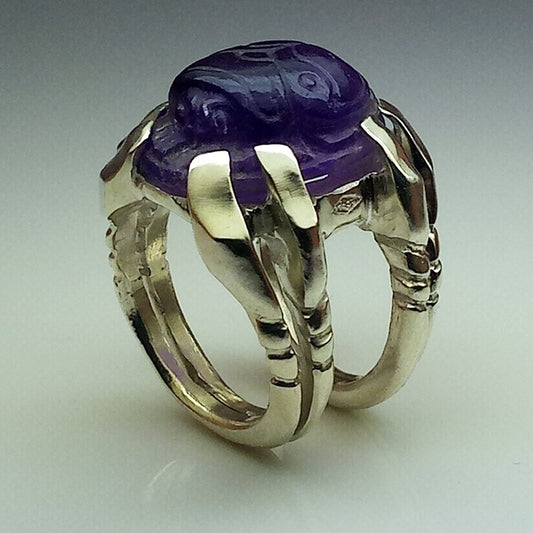 Ring “Drowsy Beetle” 