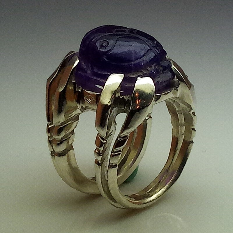 Ring “Drowsy Beetle” 