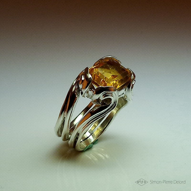 Bague "Ondoiement Solaire"