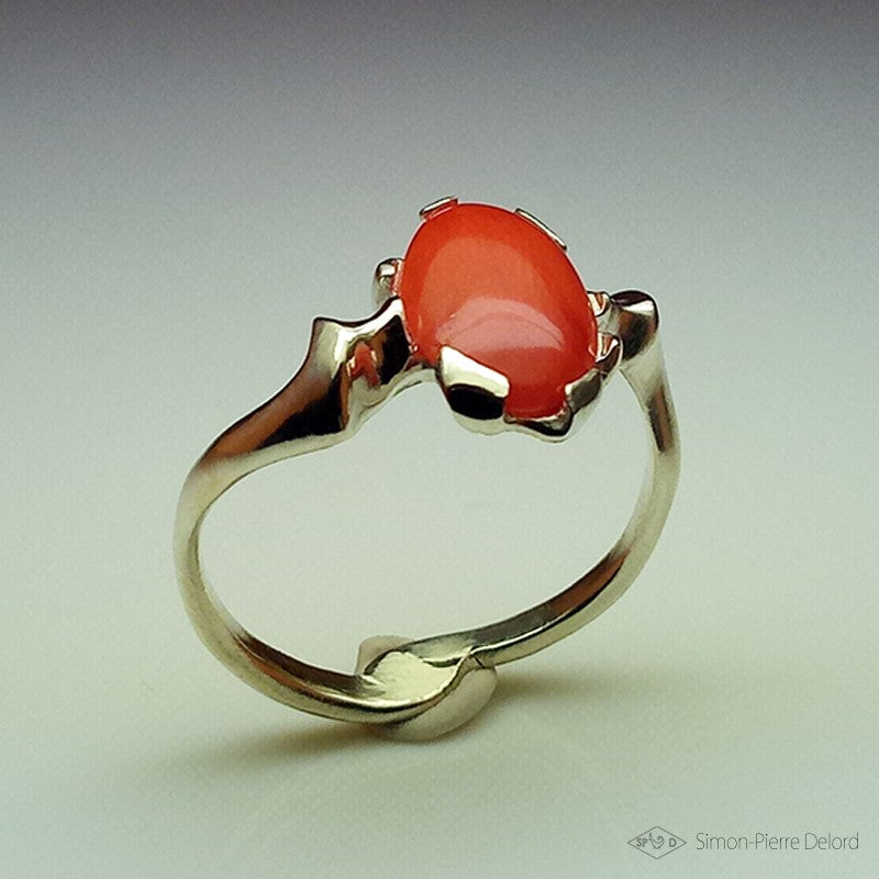 “Chthonian Wave” ring