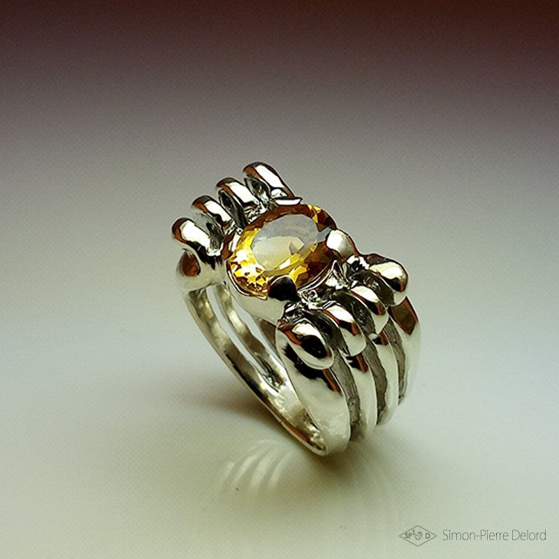 Bague "Reflet d'Or"