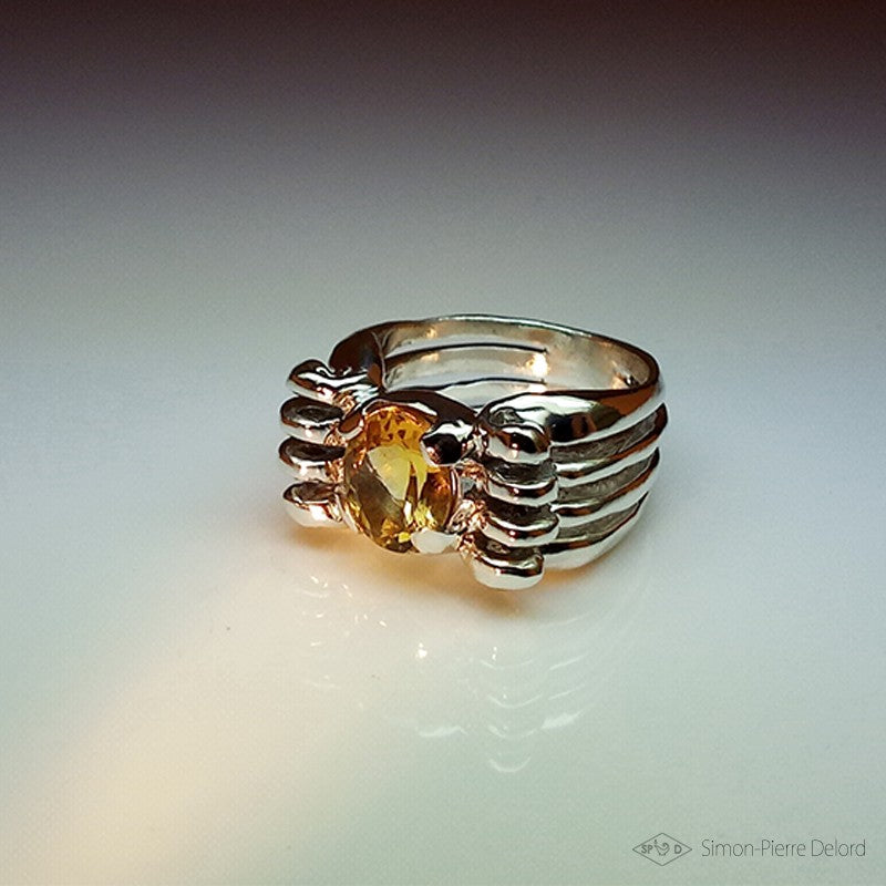 Bague "Reflet d'Or"