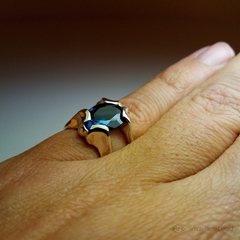 Bague "Goutte de Lagon"